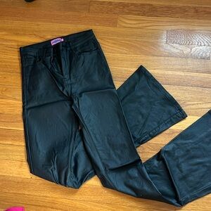 Edikted leather pants size small worn twice!